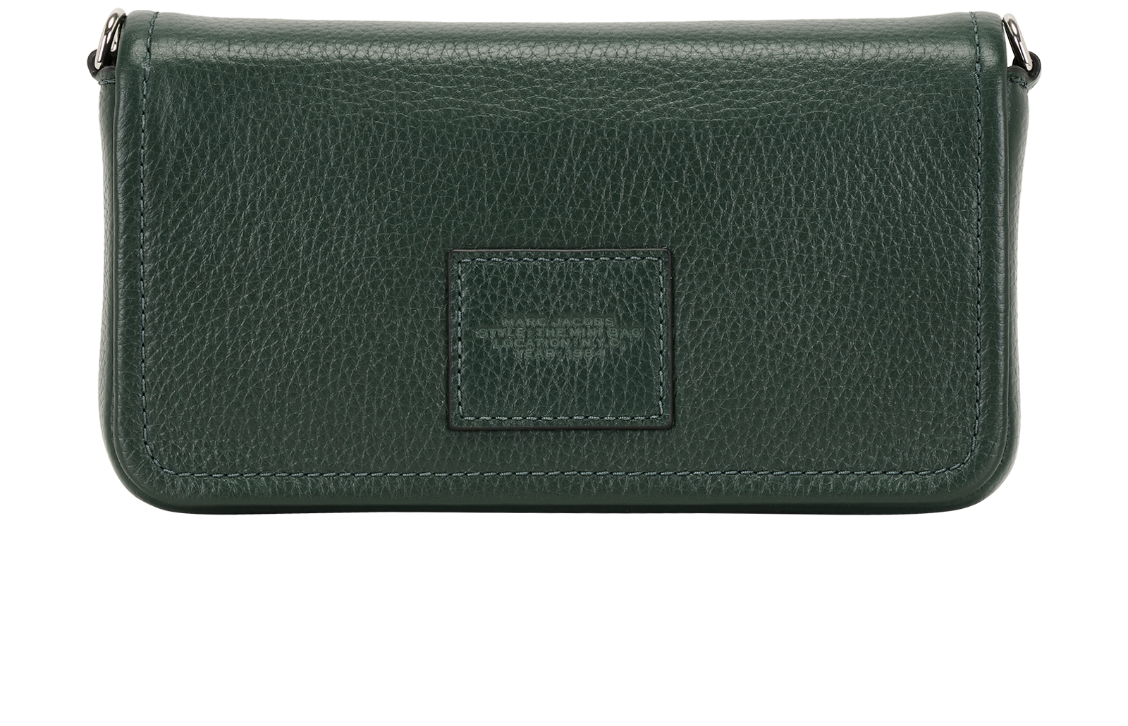 The Mini Bag, &pound;130, Handbags, Green, Leather, Back view